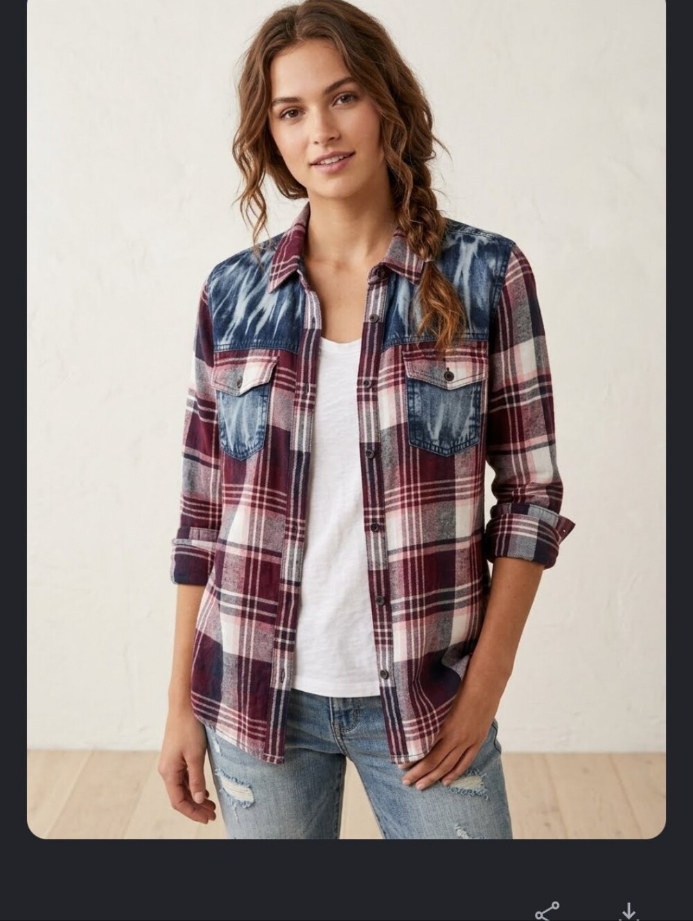 Dear John Multicolor Plaid Shirt